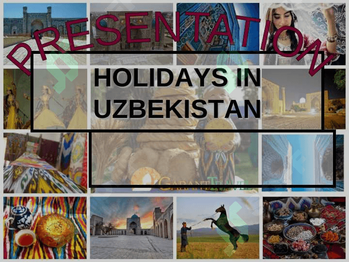 National holidays 2