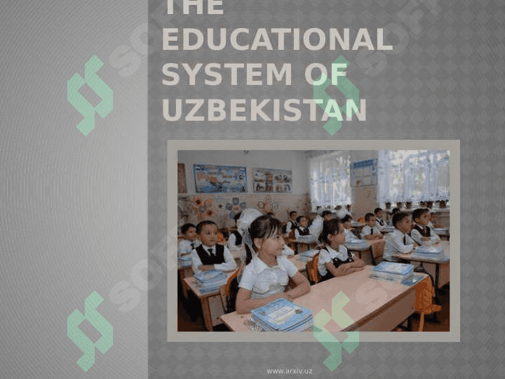 Education system of Uzbekistan 2