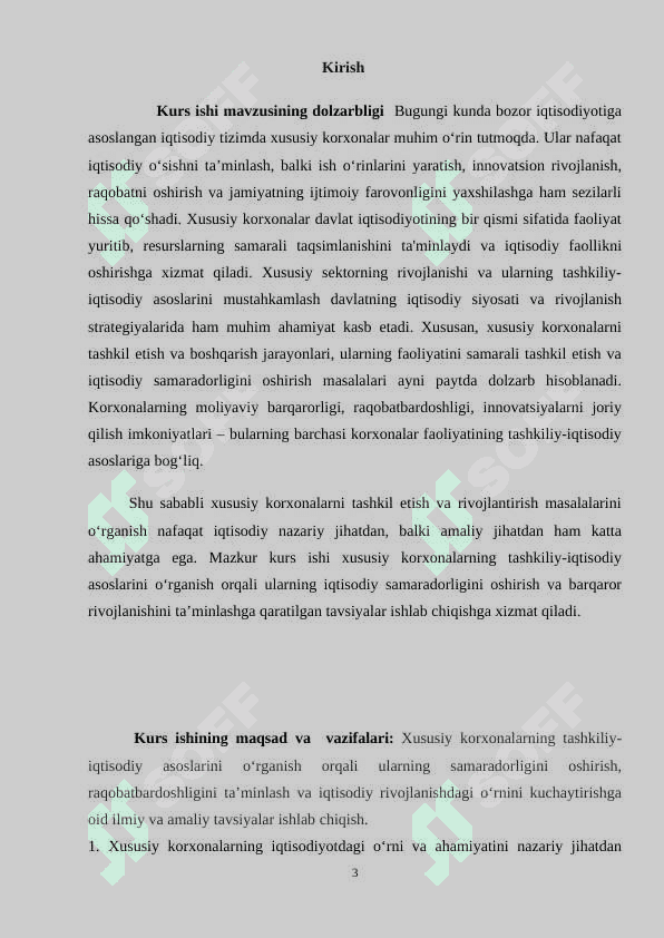Xususiy korxonalarning tashkiliy–iqtisodiy asoslari 3