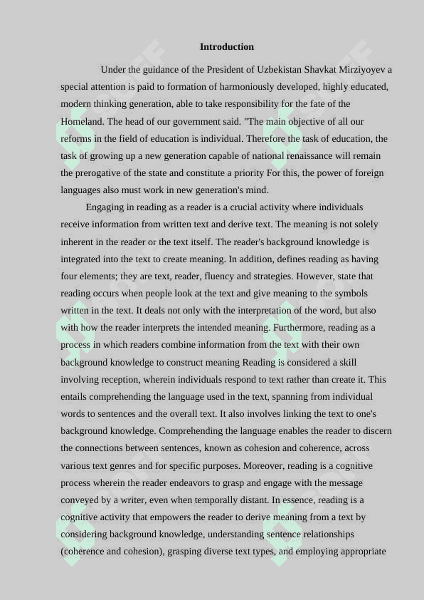Metacognitive reading strategies 3