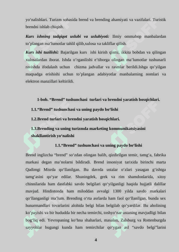 Turizm sohasida  brend va brending 5