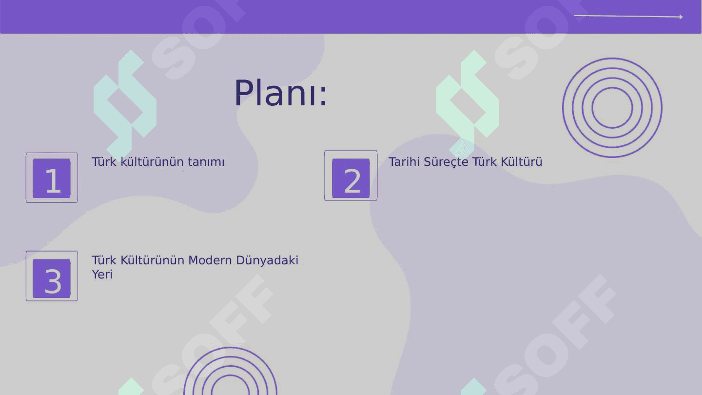 Türk kültürü hakkında. 2