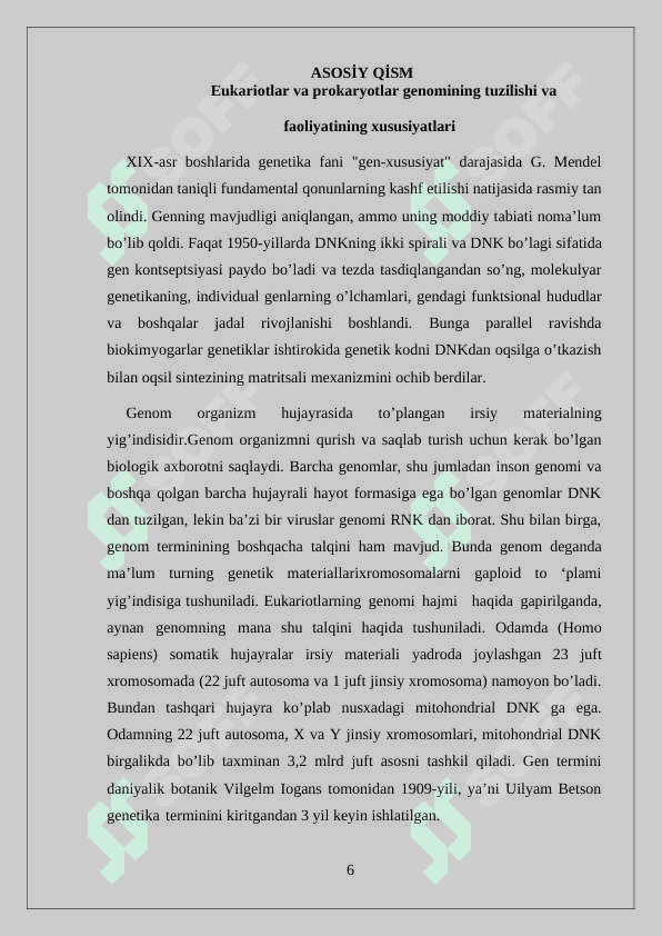 GENOMLARDAGİ  OQSİL  STRUKTURASINI ANIQLASH 6