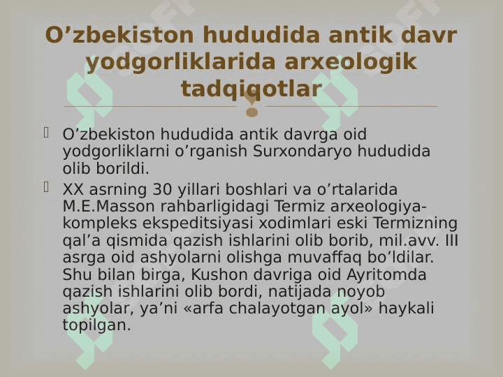 Antik davrda Markaziy Osiyo 1 5