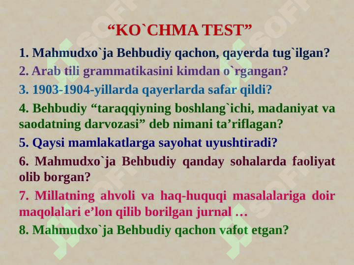 Mahmudxo'ja Behbudiy hayoti va ijodi 4
