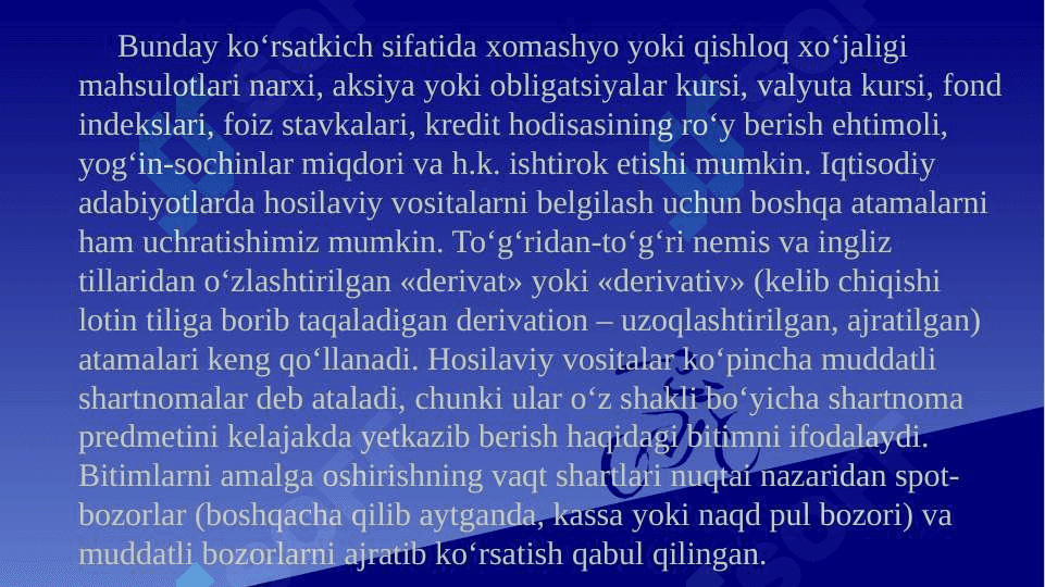 HOSILAVIY QIMMATLI QOG‘OZLAR BOZORI pptx 4