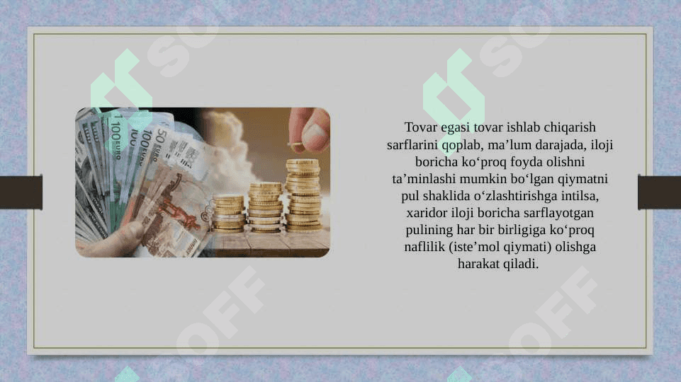 Narx turlari va uning mazmuni 3
