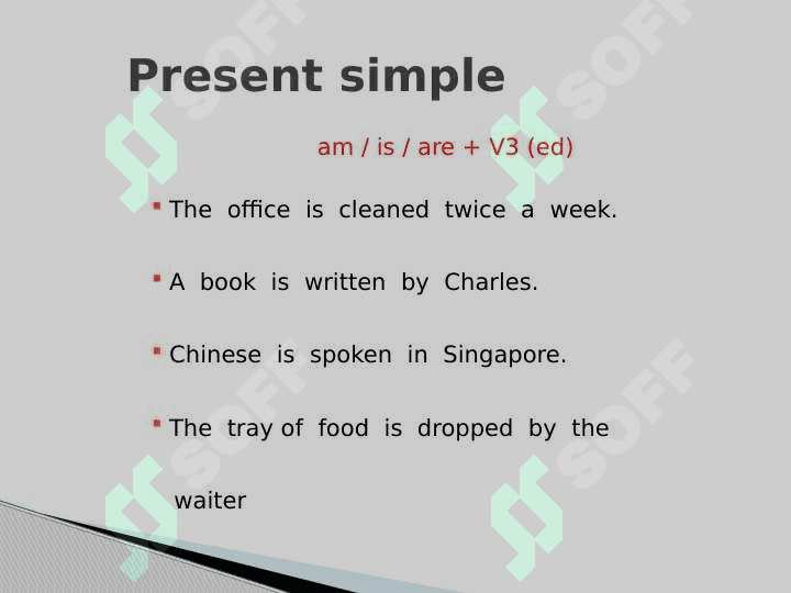 Passive voice 6