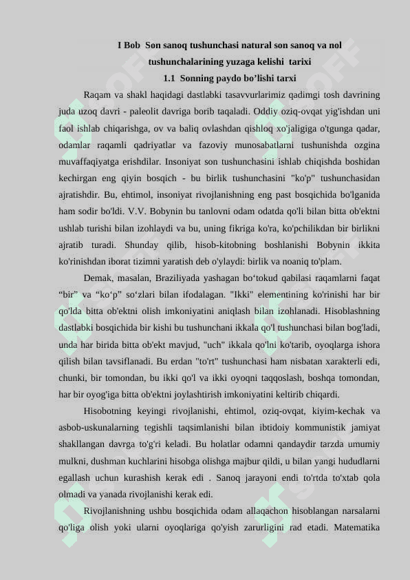 Son sanoq tushunchasi natural son sanoq va nol tushunchalarining  yuzaga kelishi  tarixi 5