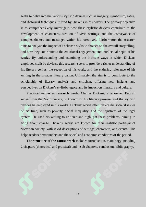 The stylistic devices in Ch. Dicken's work 4