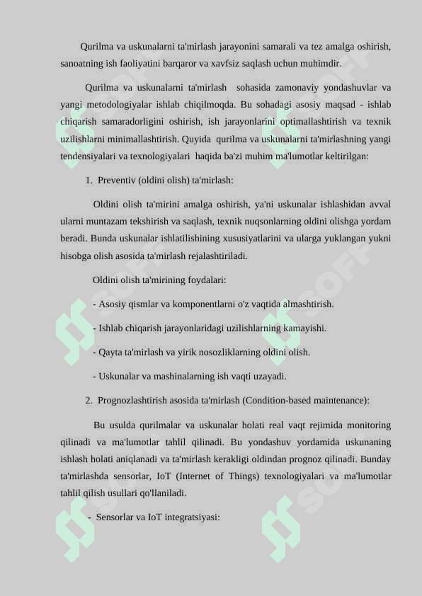 Qurilma va uskunalarni ta'mirlash 3