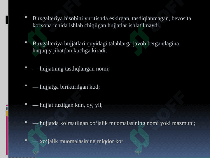 Hujjatlashtirish 8