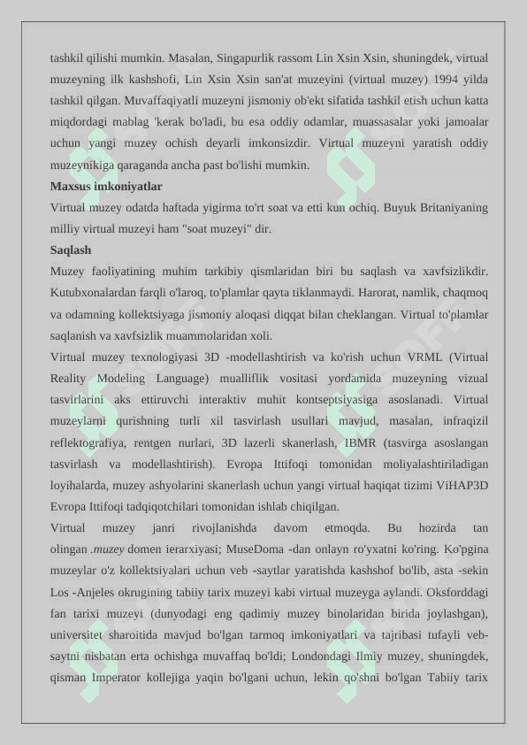 Virtual muzey eksponatlari 24 8