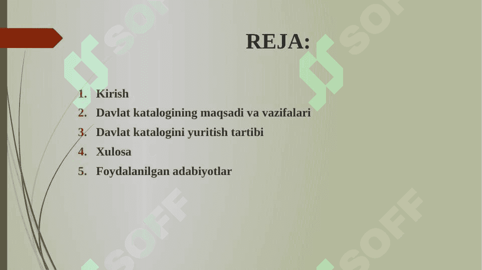 O‘zbekiston Respublikasi Milliy arxiv fondining Davlat katalogi to‘g‘risida NIZOM 3