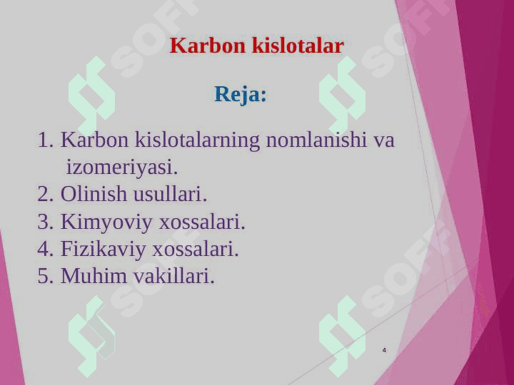 Karbon kislotalar 4