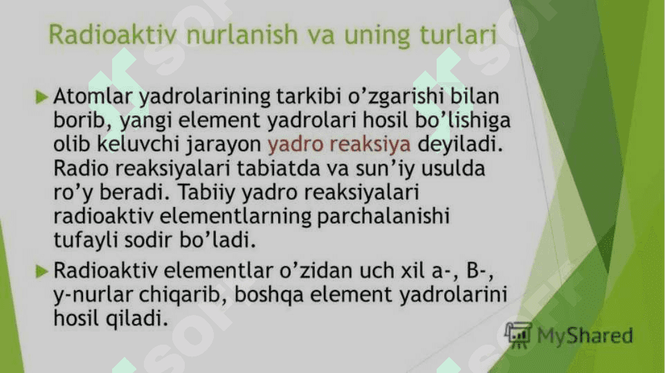 YADRO KIMYOSINING  TIBBIYOTDAGI O’RNI 3