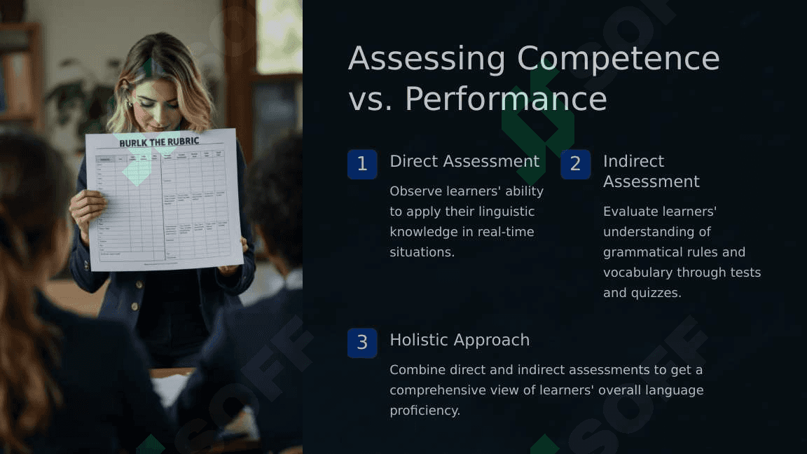 Competense and performance in Language Teaching 8