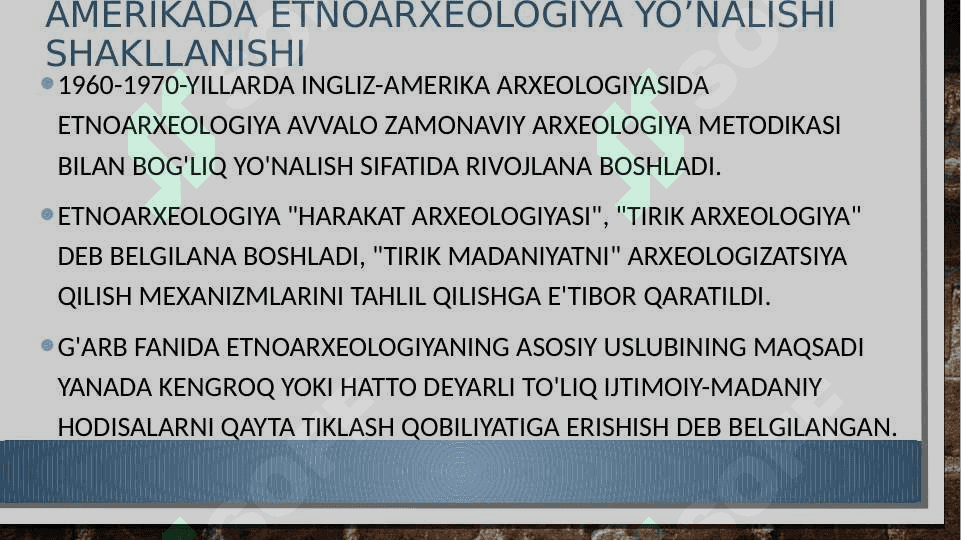 AQSH etnoarxeologiyasi 3