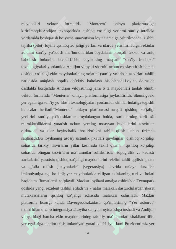 Qishloq xojaligini innivatsion taʼminotida axborot-maslaxat tizimining 4
