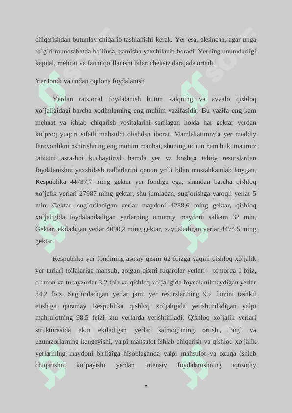 Qishloq xojaligini innivatsion taʼminotida axborot-maslaxat tizimining 7