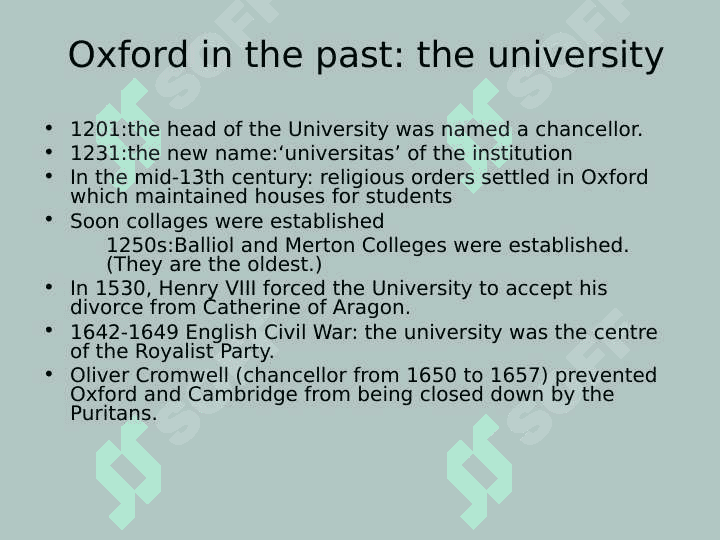 Oxford and Cambridge 6