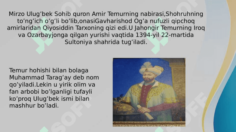 Mirzo Ulug'bek 2