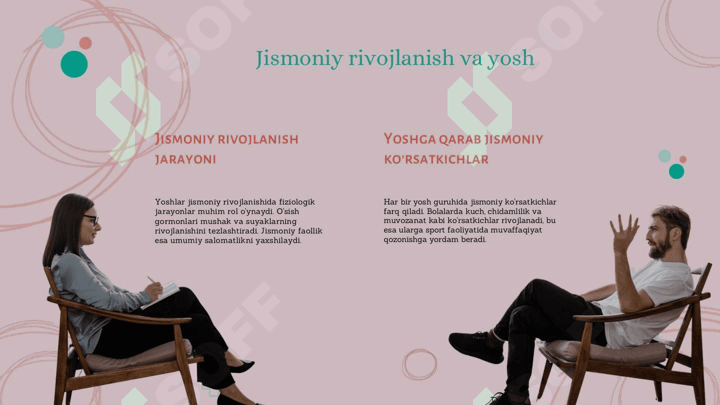 Yoshlik davrlarining  morfologik va fiziologik  xususiyatlari. 8