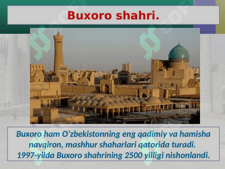 O'zbekistonning tarixiy shaharlari 4