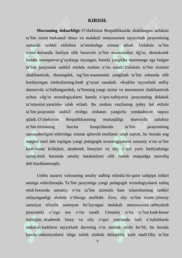 Boshlang'ich sinflarda algebra elementlarini o'qitishning ba'zi bir usullari” 3