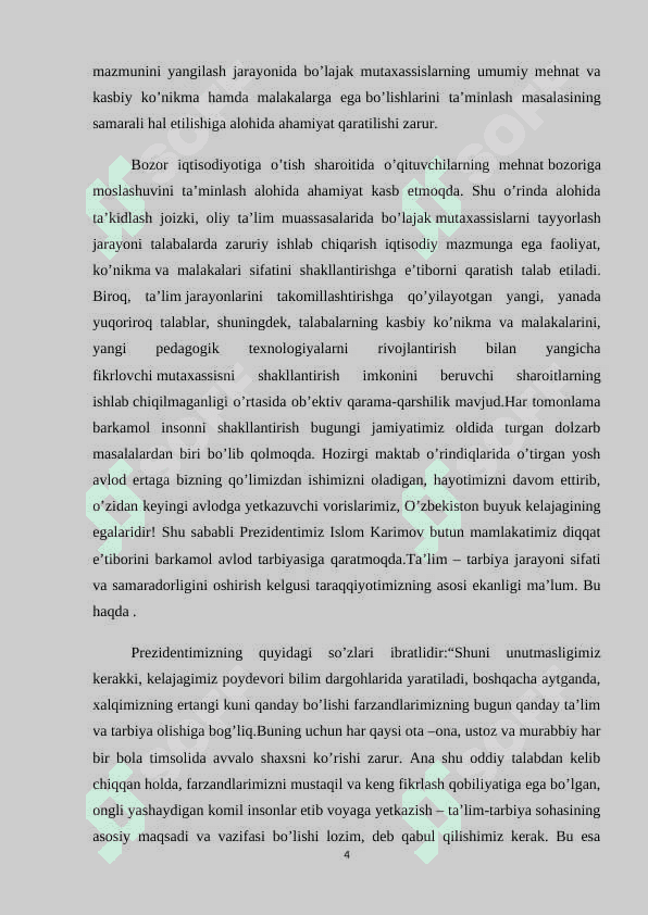 Boshlang'ich sinflarda algebra elementlarini o'qitishning ba'zi bir usullari” 4