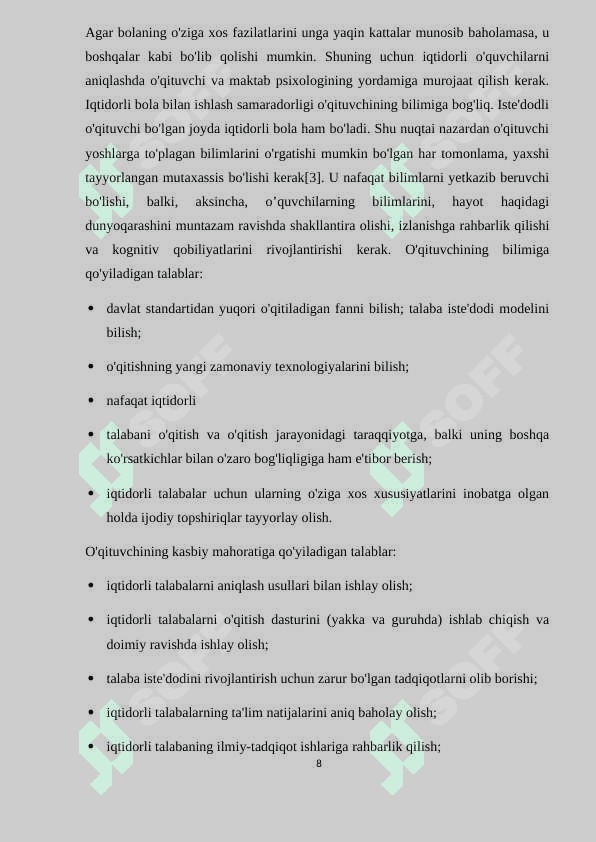 Kurs ishi 8