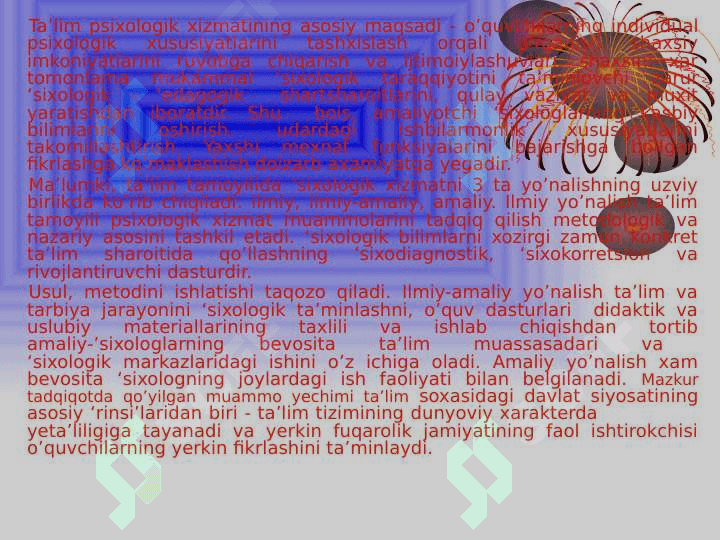 O’qituvchi psixologiyasi. 3