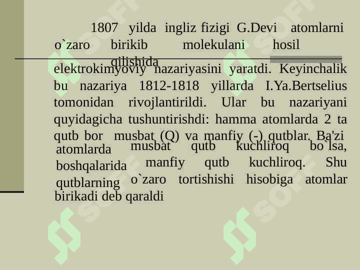 Kimyoviy bog'lanish va molekulalar tuzilishi 4