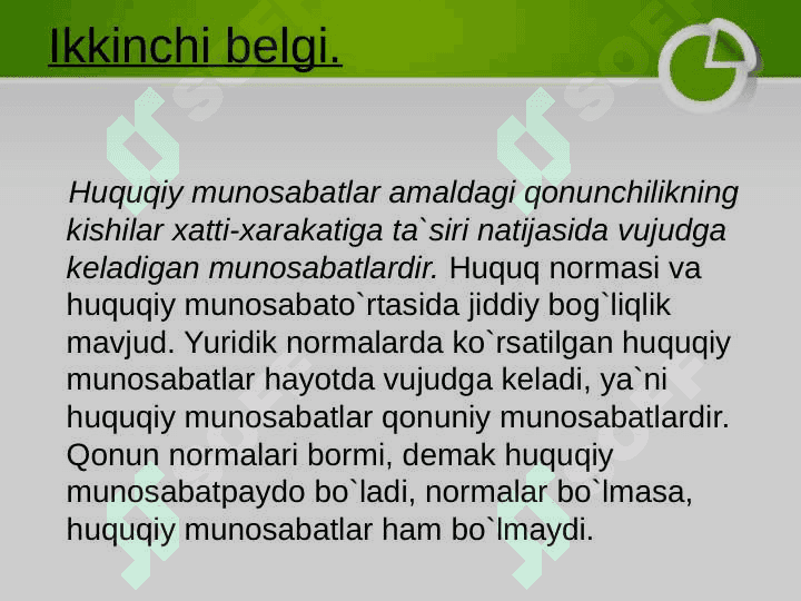 Huquqiy munosabat 6