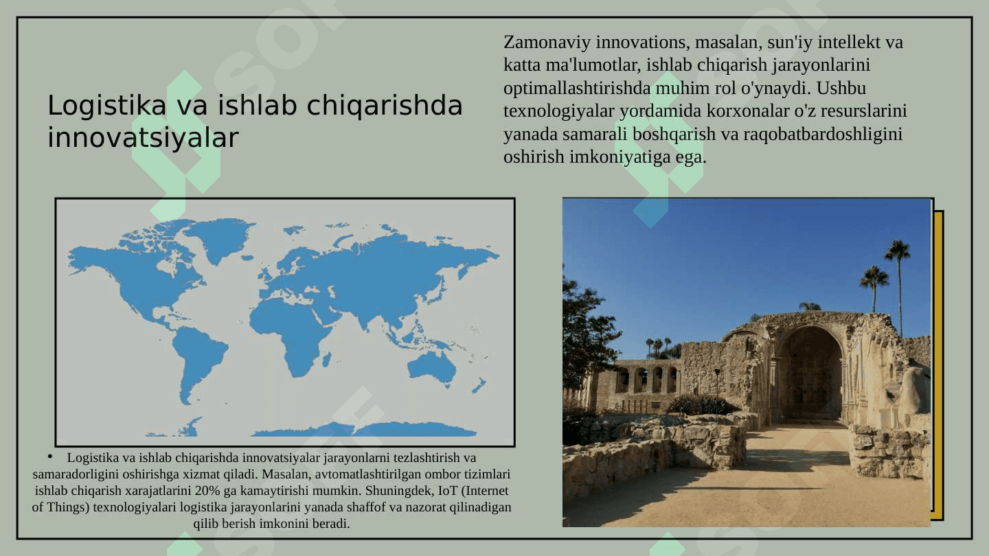 Ishlab chiqarish logistikasi 5