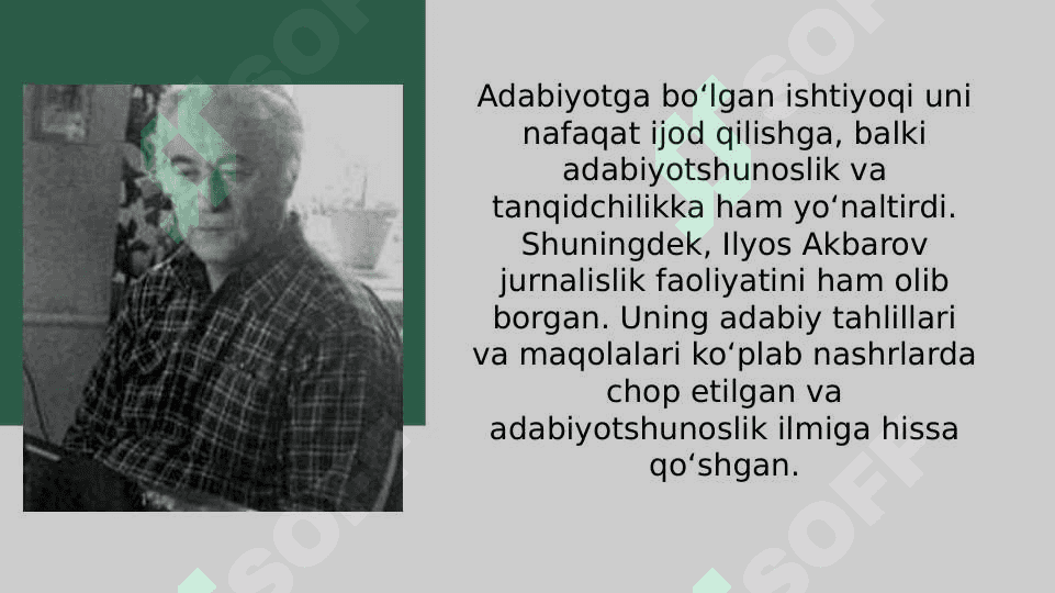 Ilyos Akbarov hayoti va ijodiy faoliyati. 4