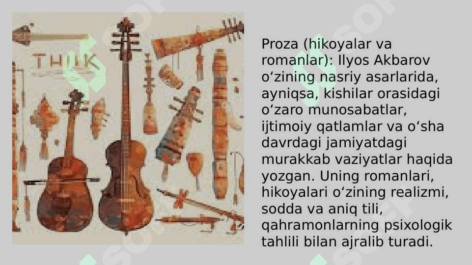 Ilyos Akbarov hayoti va ijodiy faoliyati. 7