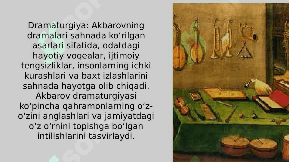 Ilyos Akbarov hayoti va ijodiy faoliyati. 8