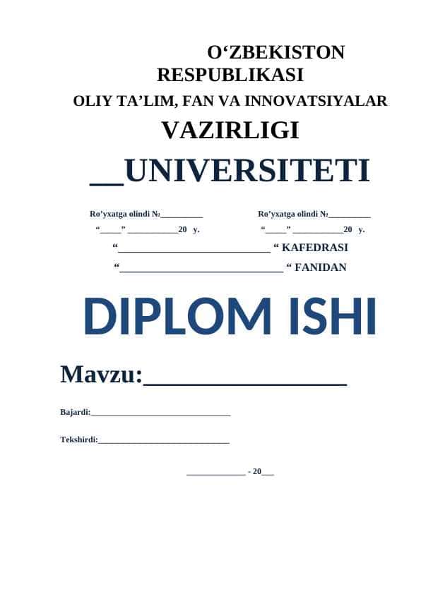 O`zbekistonning turizm resurslari va milliy turistik mahsulotlarni shakllantirish