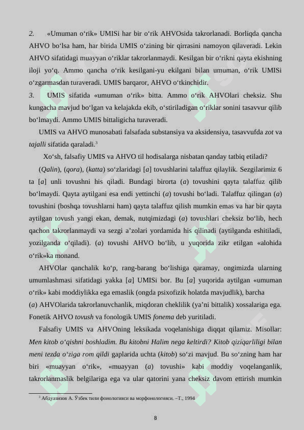 Til va nutq hodisasining lingvistik talqini 8