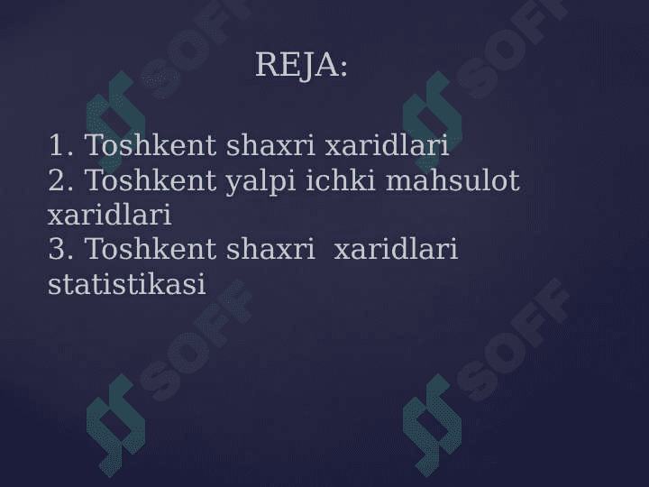 Toshkent shaxri davlat xaridlari 2
