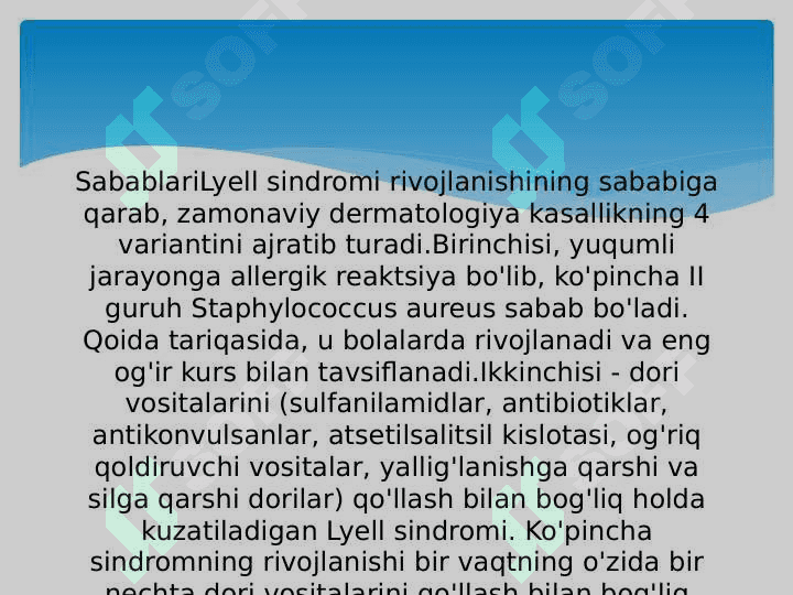 Lyell sindromi ,IXTIOZ KASALLIKLARI 7