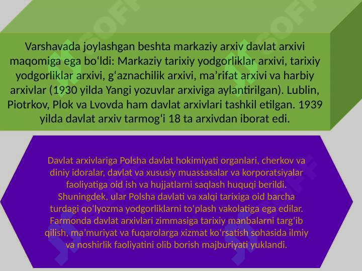 O'rta asrlarda Sharqiy Yevropada xojalikka oid arxivlar 8