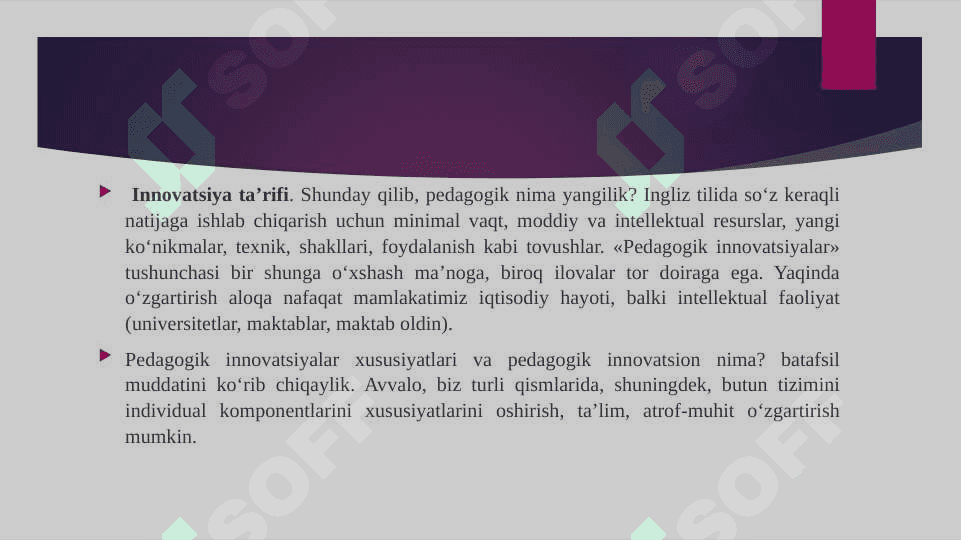 BOSHLANG‘ICH TA’LIMDA INNOVATSION JARAYONLAR. BOSHLANG‘ICH TA’LIMDA O‘QUVCHILARNING BILIM, KONIKMA VA MALAKALARINI TASHXIS ETISH 2