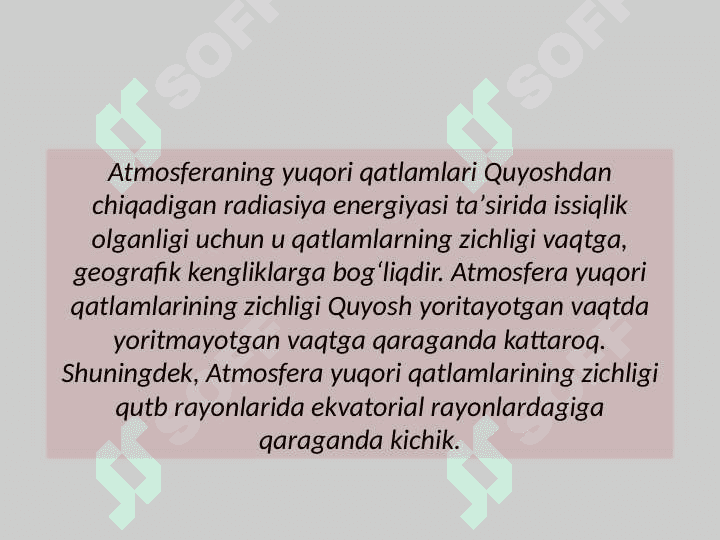 ATMOSFERA QAVATLARINING TA'RIFI 5
