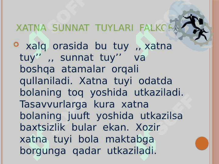 MAROSIMLAR HAQIDA 8