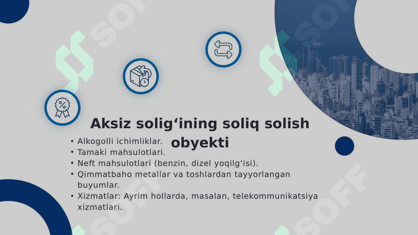 Aksiz soligʻi 4