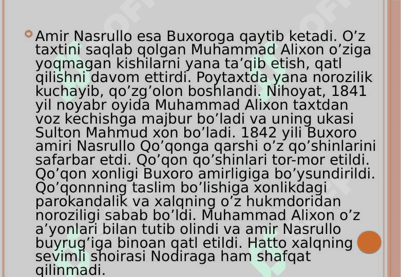 Qo’qon xonligida diniy unvon va mansablar 7