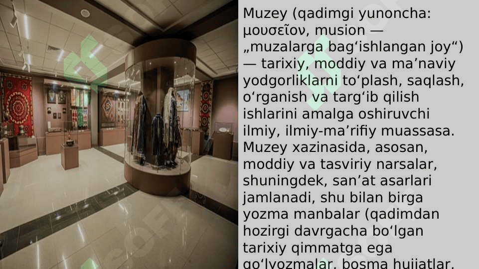 Tabiat muzeyiga tashrif 3