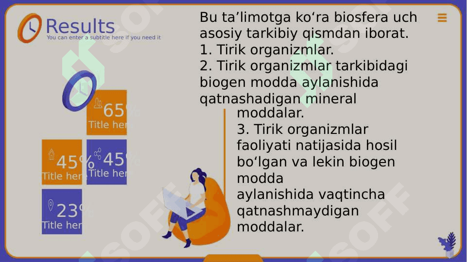 Mavzu: Yerning geografik qobig‘i. Biosfera 4